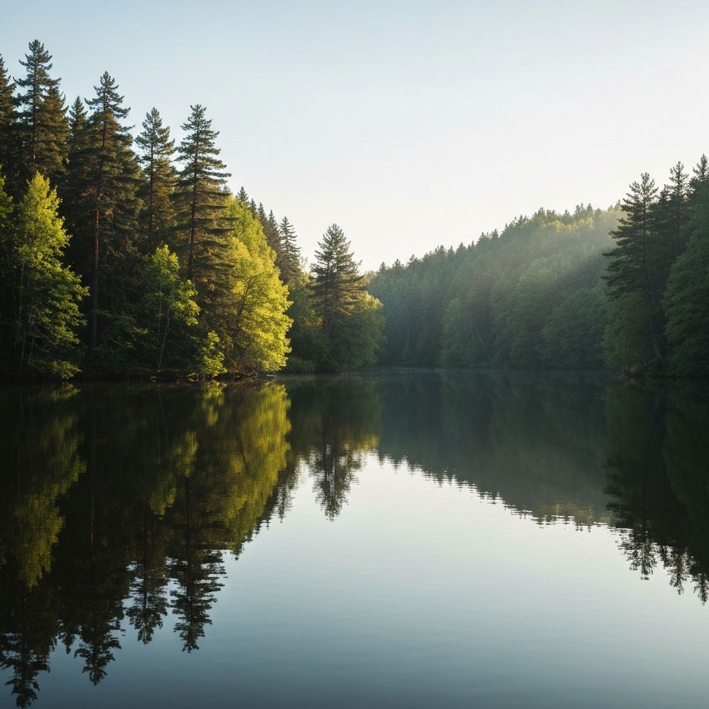 Peisaj natural calmant